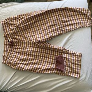 Plaid Flannel Jogger